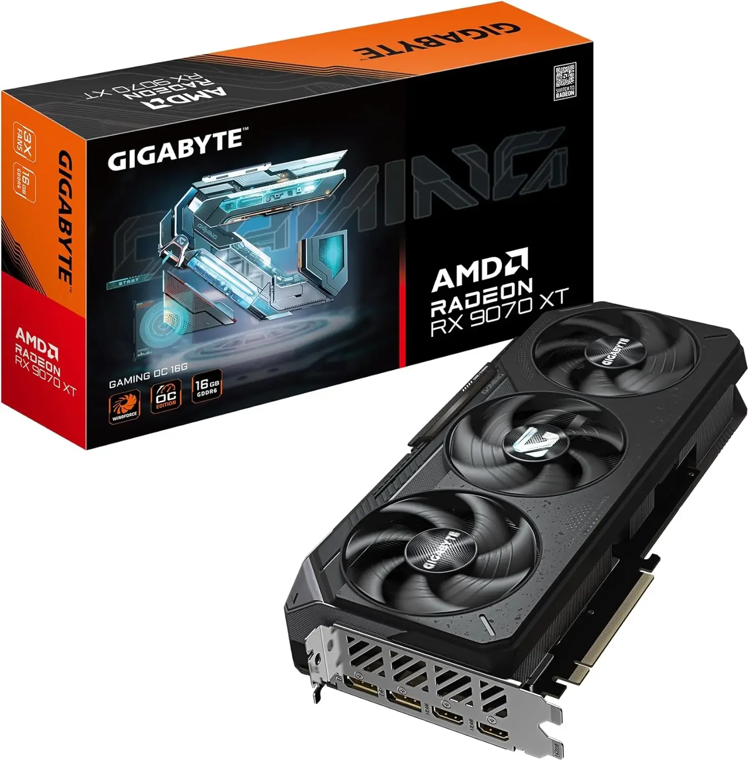 بطاقة رسومات GIGABYTE Radeon R - مراجعة Rx 9070 Xt وسعره